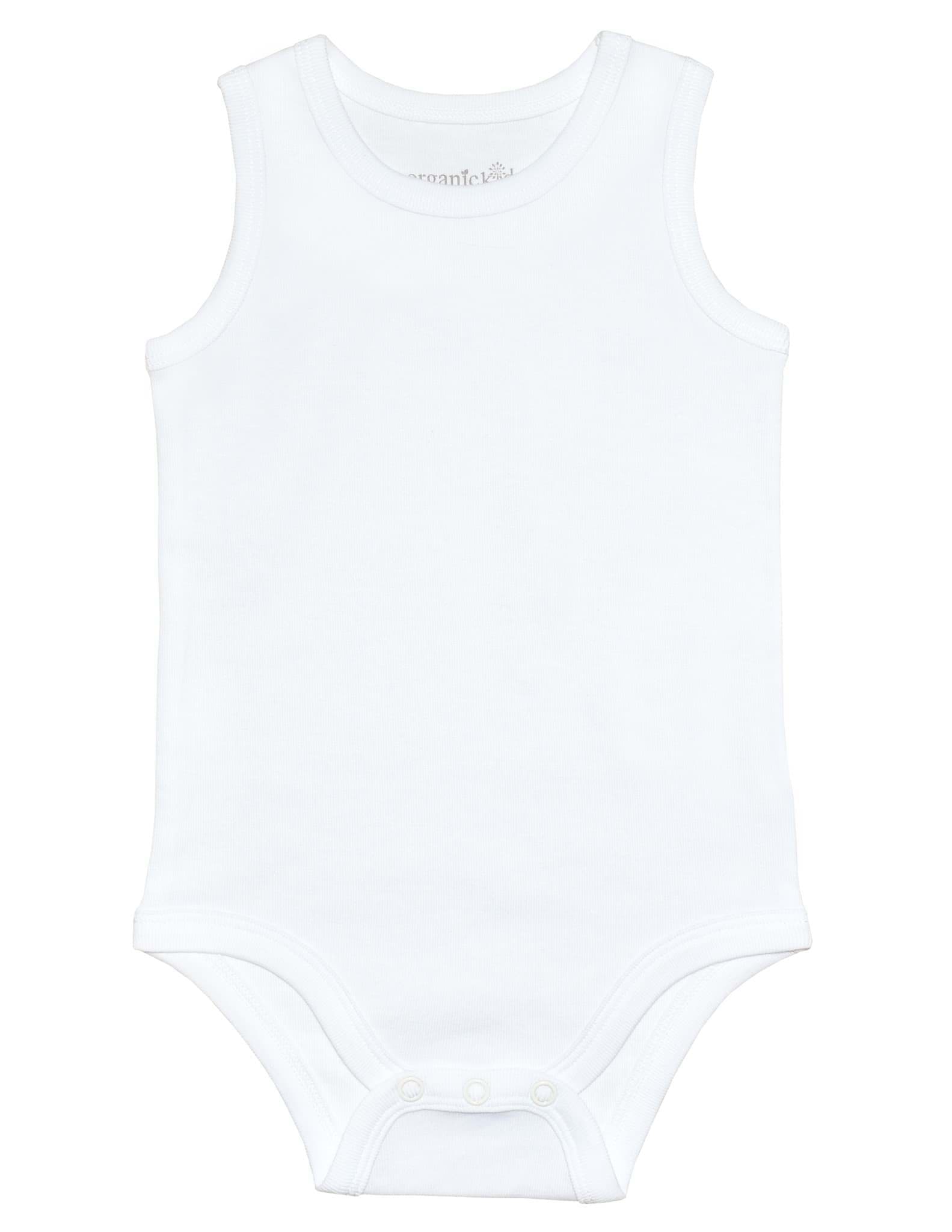 Basic Bebek Beyaz Atlet Body resmi